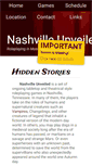 Mobile Screenshot of nashvilleunveiled.com